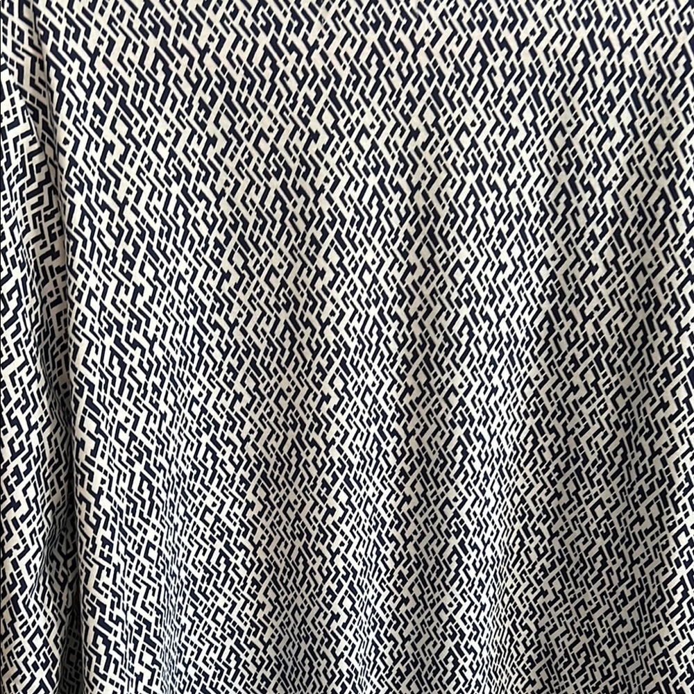 Rafaella Navy and White 3/4 Sleeve Sweatshirt - Picture 4 of 5
